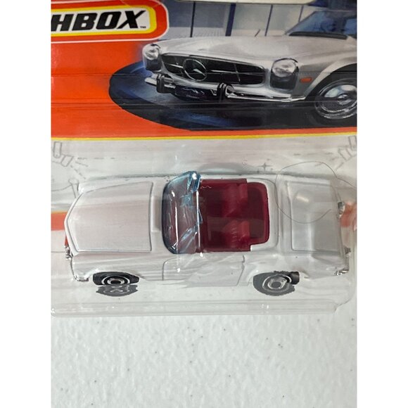 Matchbox 1963 Mercedes-Benz 230 SL Convertible Diecast Car NOC - Picture 5 of 7